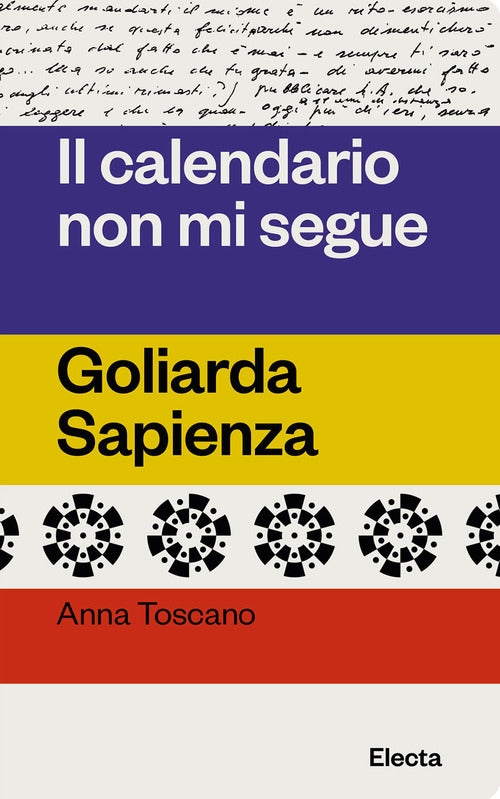 Cover of calendario non mi segue. Goliarda Sapienza