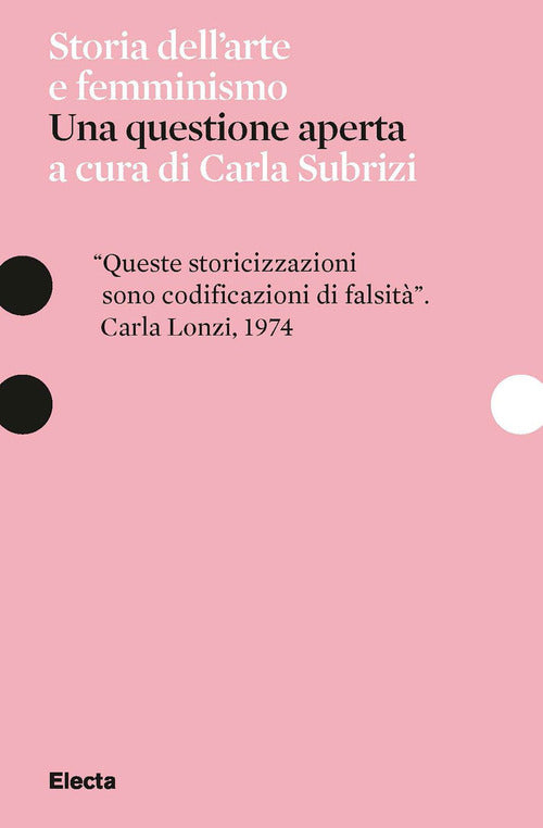 Storia dell'arte e femminismo. Una questione aperta