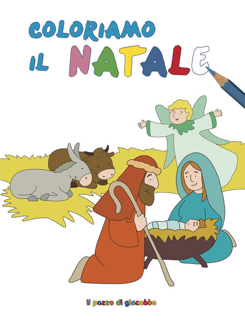 Cover of Coloriamo il Natale. Coloriamo