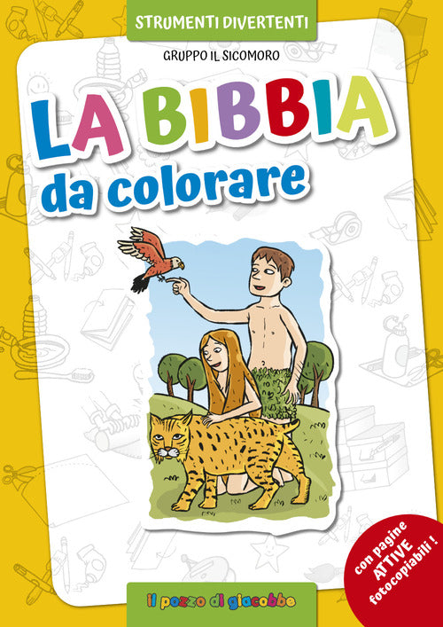 Cover of Bibbia da colorare