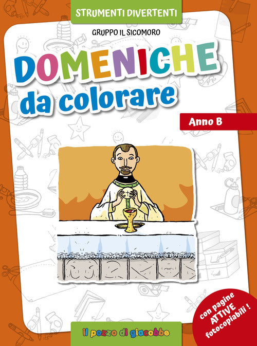 Cover of Domeniche da colorare. Anno B
