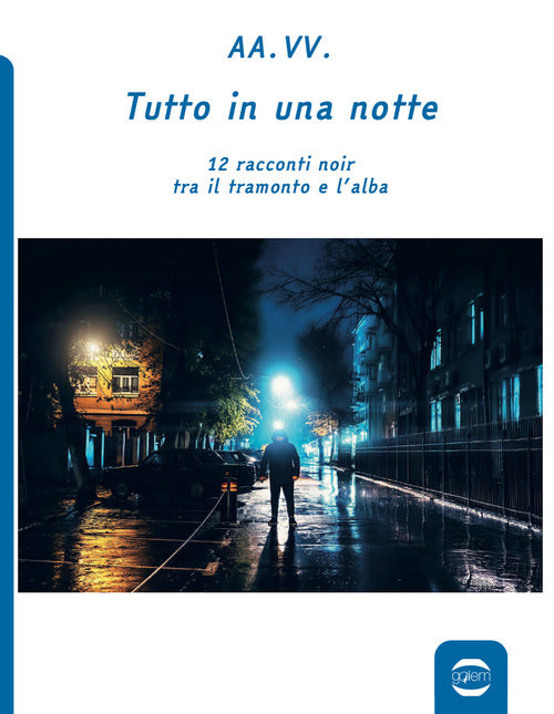 Cover of Tutto in una notte. 12 racconti noir tra il tramonto e l'alba