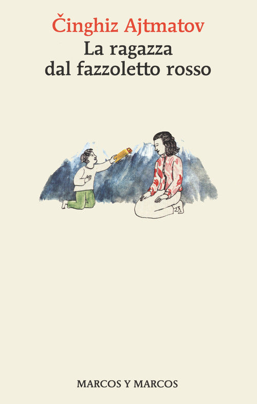 Cover of ragazza dal fazzoletto rosso