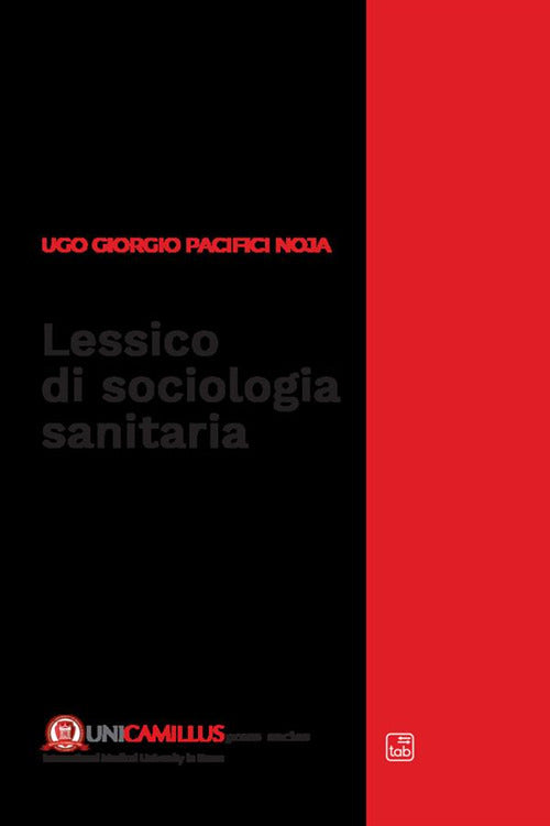Cover of Lessico di sociologia sanitaria