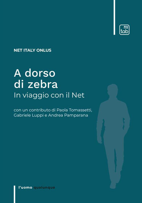 Cover of A dorso di zebra. In viaggio con il Net