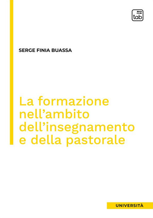 Cover of formazione nell'ambito dell'insegnamento e della pastorale