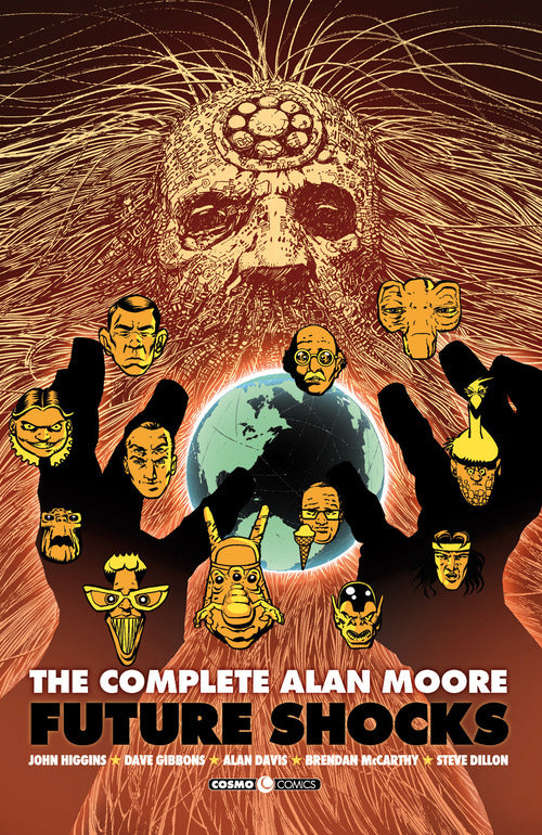 Cover of complete Alan Moore. Future Shocks