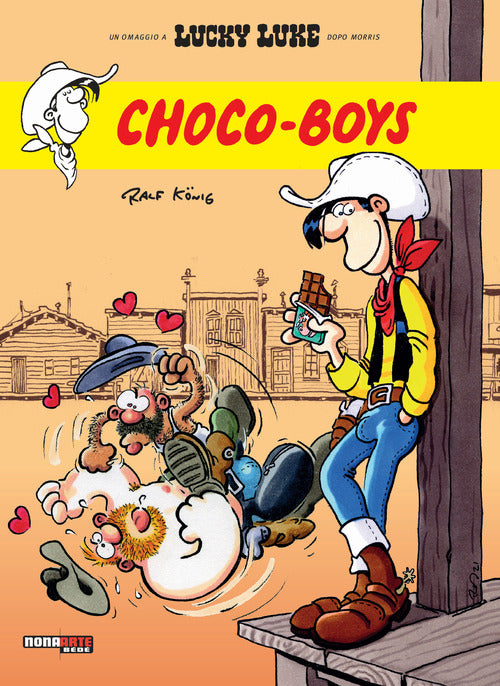 Cover of Choco-boys. Lucky Luke