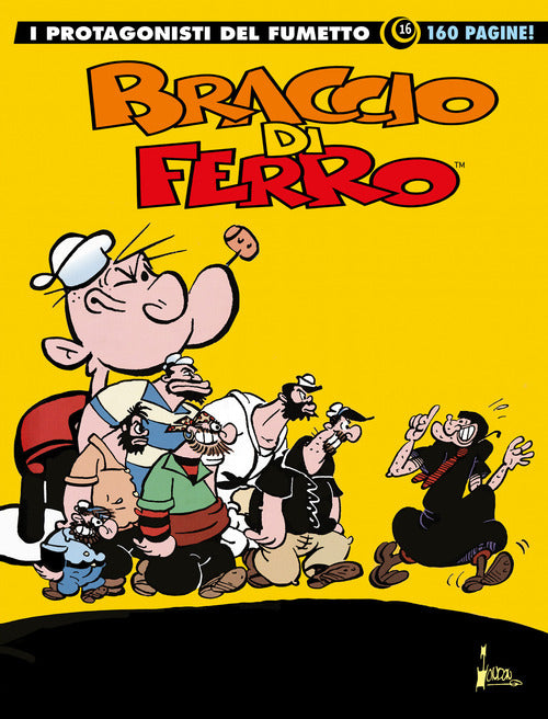Cover of Braccio di Ferro. I protagonisti del fumetto