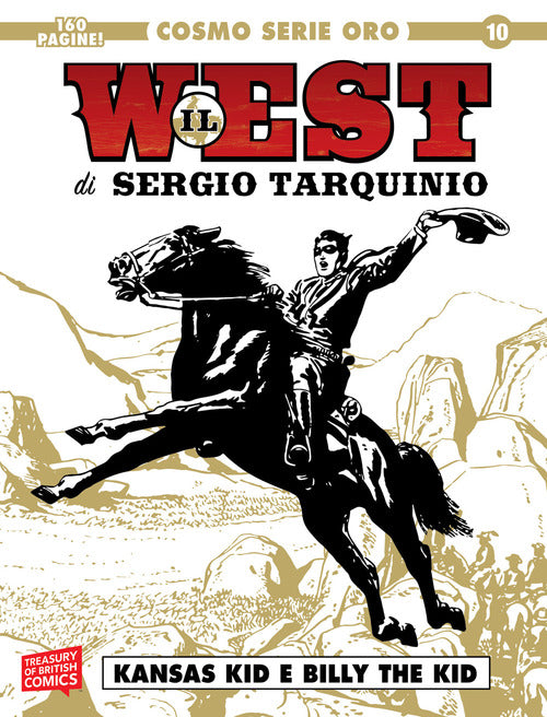 Cover of Kansas Kid e Billy the Kid. Il west di Sergio Tarquinio