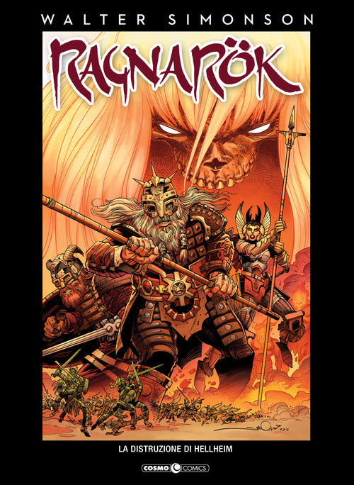 Cover of distruzione di Hellheim. Ragnarök