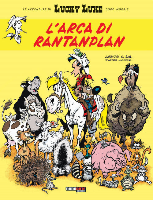 Cover of arca di Rantanplan. Lucky Luke
