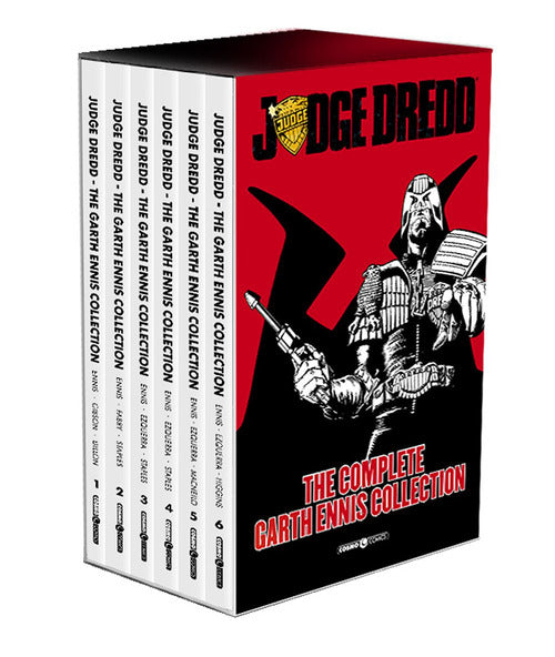 Cover of Judge Dredd. The complete Garth Ennis collection