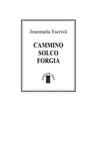 Cover of Cammino Solco Forgia. Ediz. Deluxe