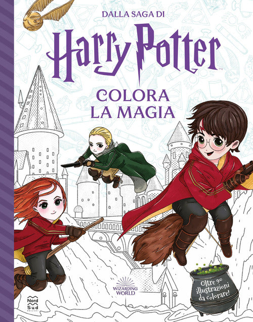 Cover of Harry Potter. Colora la magia