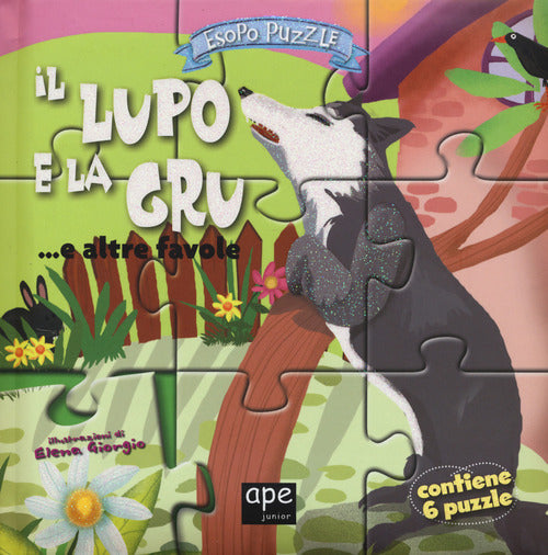 Cover of lupo e la gru... e altre favole. Esopo puzzle
