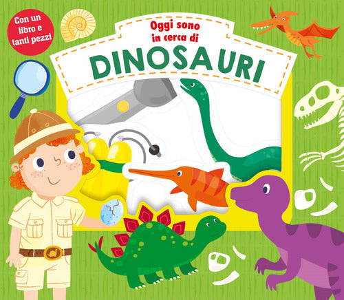 Cover of Oggi sono in cerca di dinosauri