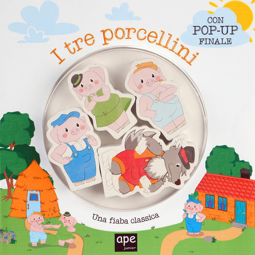 Cover of tre porcellini. Gioca le fiabe