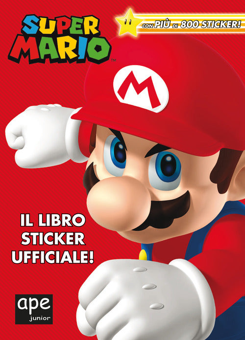 Cover of Super Mario. Il libro sticker ufficiale!