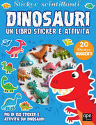Cover of Dinosauri. Sticker 3D. Con adesivi