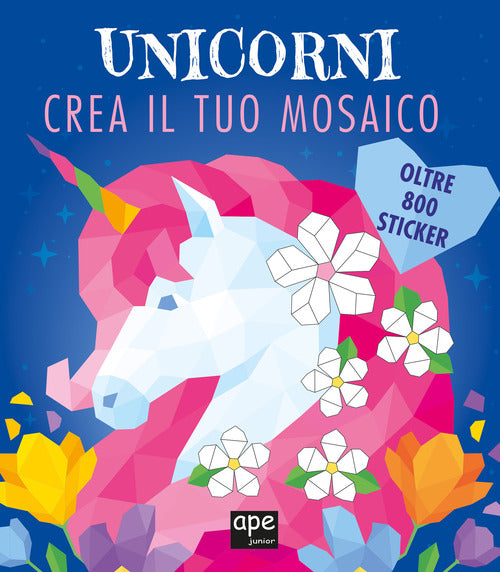 Cover of Unicorno mosaico. Libro sticker