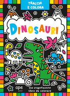 Cover of Traccia e colora dinosauri