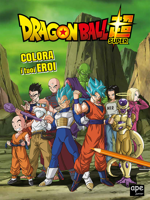 Cover of Colora i tuoi eroi. Dragon Ball