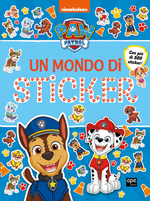 Cover of mondo di sticker. Paw Patrol