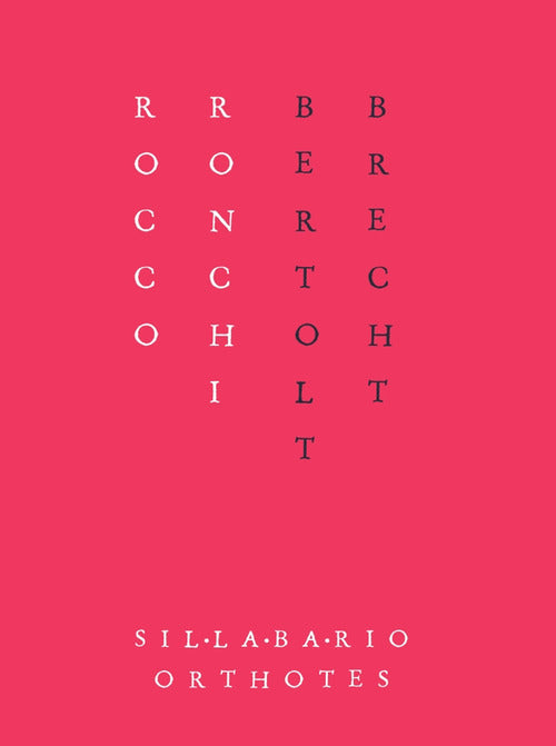 Cover of Bertolt Brecht. Tre dispositivi