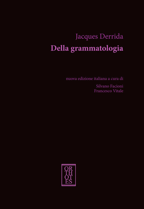 Della grammatologia
