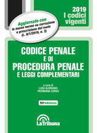 Cover of Codice penale e di procedura penale e leggi complementari