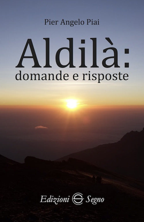 Cover of Aldilà: domande e risposte
