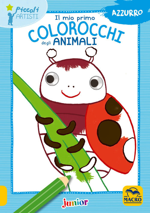 Cover of mio primo colorocchi degli animali. Azzurro