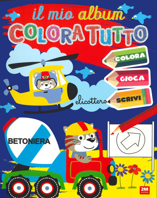 Cover of mio album colora tutto