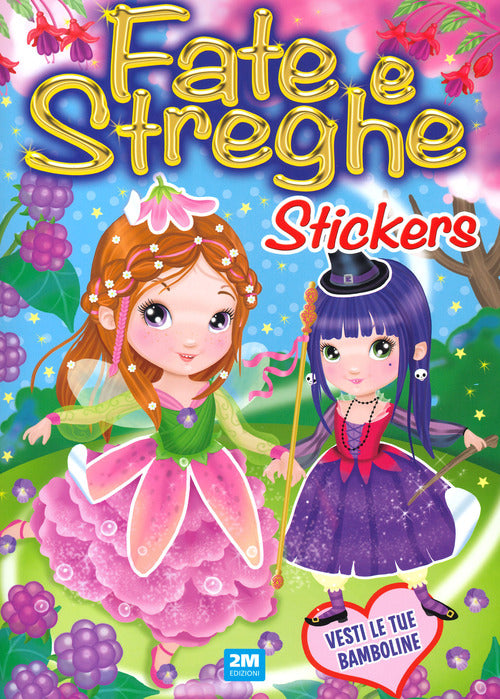 Cover of Fate e streghe. Sticker. Trendy model