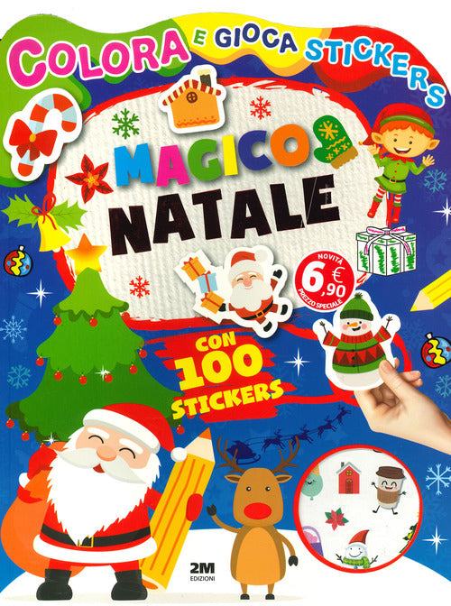 Cover of Magico Natale. Colora e gioca stickers
