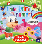 Cover of miei primi numeri. Libro puzzle