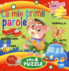 Cover of mie prime parole. Libro puzzle