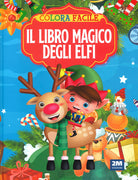 Cover of magico mondo degli elfi. Colora facile