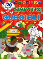 Cover of Coloriamo i simpatici cuccioli