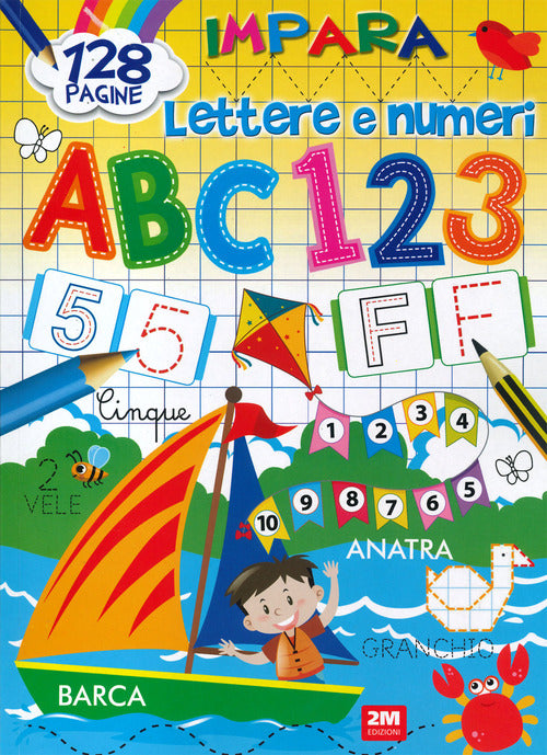 Cover of Colora e impara lettere e numeri