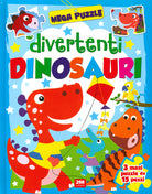 Cover of Divertenti dinosauri. Mega puzzle