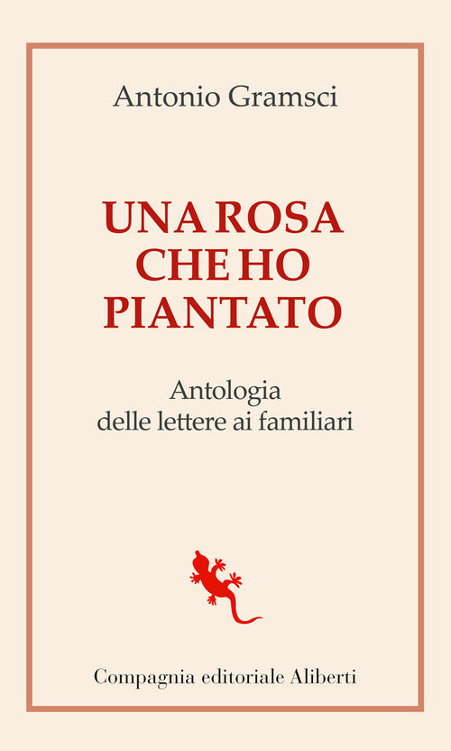 Cover of rosa che ho piantato. Antologia delle lettere ai famigliari