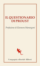 Cover of questionario di Proust