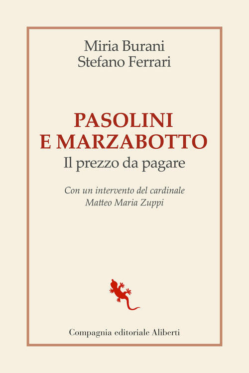 Cover of Pasolini e Marzabotto. Il prezzo da pagare