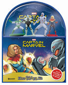 Cover of Captain Marvel. Libro gioca kit