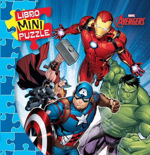 Cover of Avengers. Libro mini puzzle