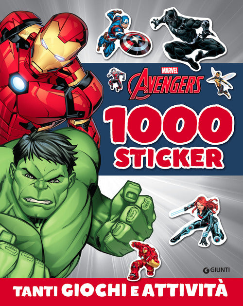 Cover of 1000 stickers Marvel Avengers