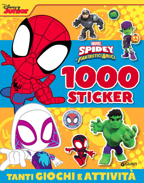 Cover of Spidey e i suoi fantastici amici. 1000 stickers