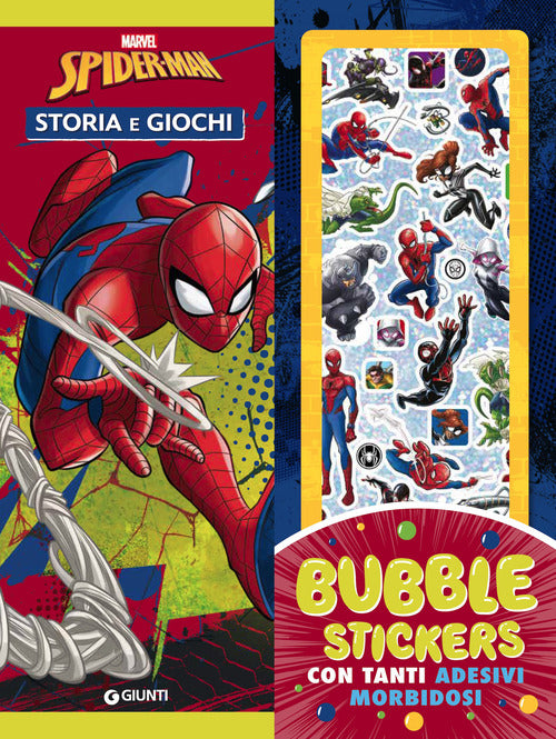 Spider-Man. Storia e giochi. Bubble stickers
